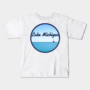 Lake Michigan Kids T-Shirt